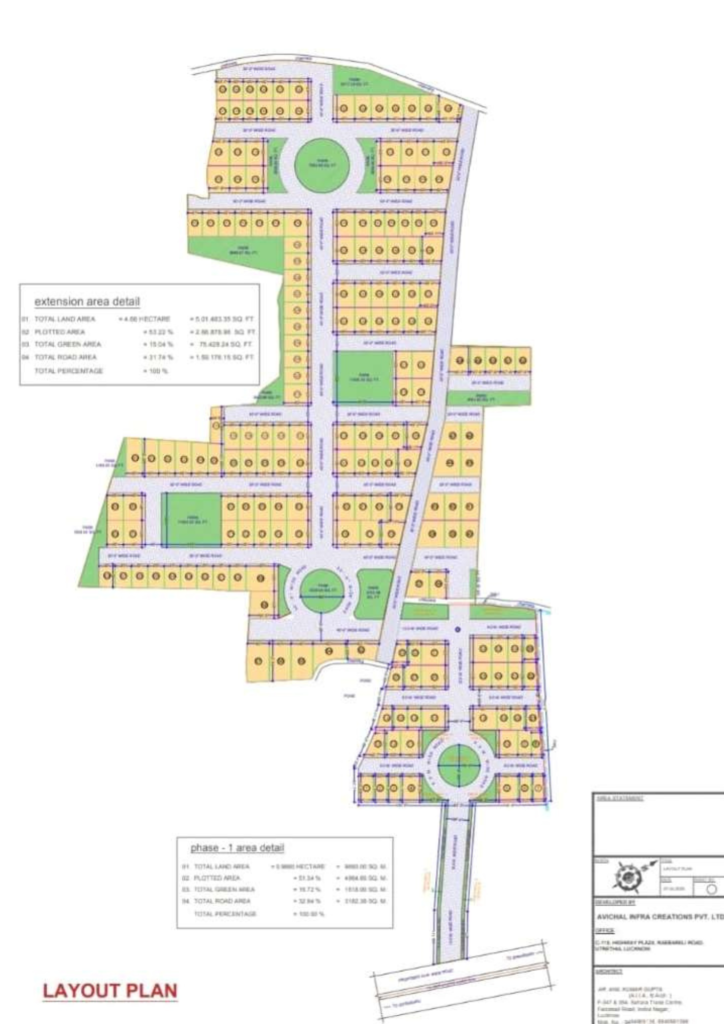 kailashpuram enclave map